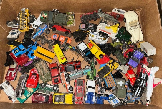Box of Hot Wheels and more- Some are Vintage
