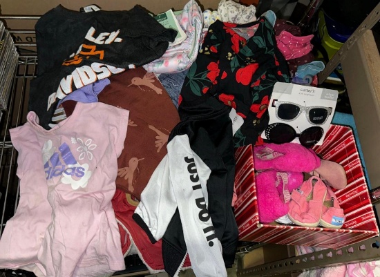 Lot of Girls Clothing and shoes- Some Name Brand- Lot are New with Tags size 3months- 9 months