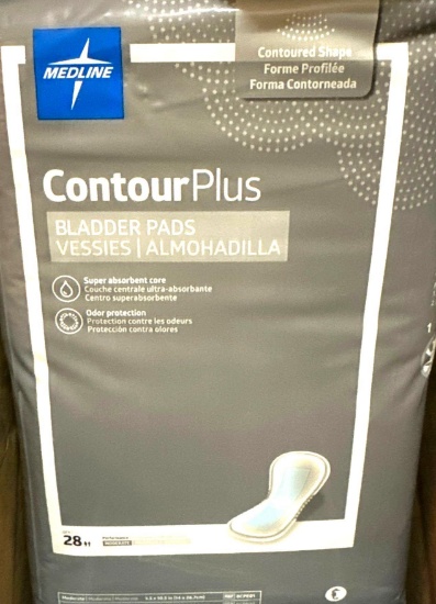 7 New packages of Contour Plus Bladder Pads