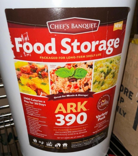 Chef's Banquet Ark390 All Purpose Food Readiness Kit