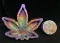 Colorful Leaf Ash Tray and matching Grinder