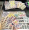 Over 400 US postage Stamps- Unused