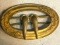 Rare Civil War Era Brass Belt Buckle - Original Dates from 1860's to 1870's