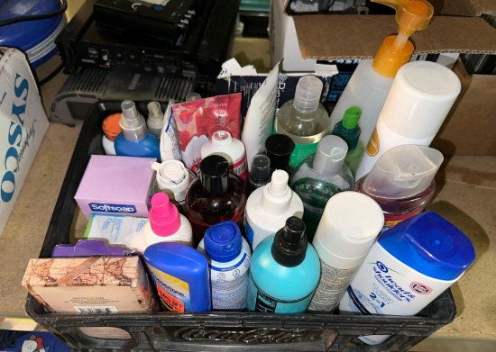 Lot of New/like Hygiene Items- Soap, Shampoo, Lotion etc