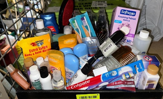 Lot of New Hygiene Items- Deodorant, Shampoo, Tooth Brushes, Combs & more