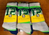3 New Packs of Seahawks Socks