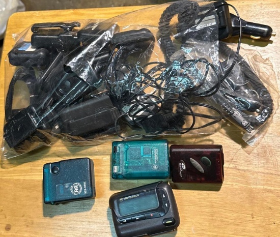 Lot of Vintage Pagers and Beepers