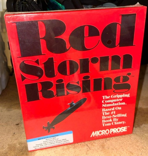 New Sealed Red Storm Rising PC Game