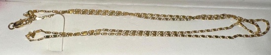 24" Long 18kt GF Necklace