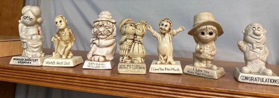 6 Wallace Berrie Figurines