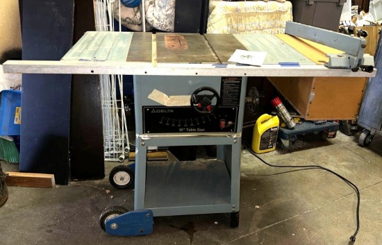 Delta 10" Table Saw-works