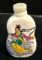 Old Snuff Jar with Quan Yin Goddess of Mercy and Compassion
