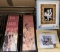 2 Wood Wine Boxes by Josep Bonet Subirats and New 5x7 Picture frame and New 10 photo frame