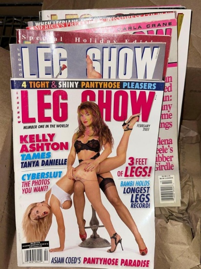 Leg Show Magazine Lot