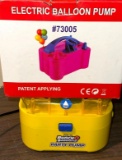 Electric Balloon Pump and Electric Bunch-O Balloons Party Pump