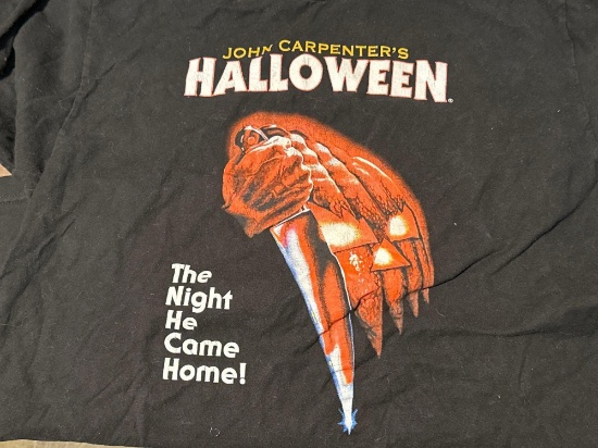 John Carpenters Halloween Movie Shirt Jason size L