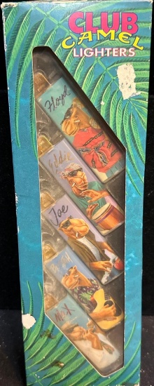 Vintage Camel Club Lighters in Package