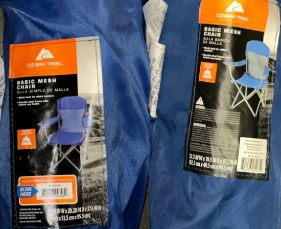 2 Ozark Trail Camping Chairs