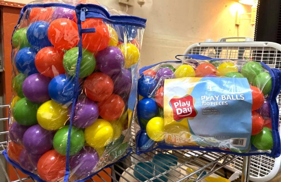 200 Play Day Play Balls- Great for ball Pit
