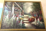 Framed Large Beautiful Painting signed 46