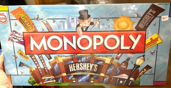 New & Sealed Monoply Hershey's Collectors edition from 2010