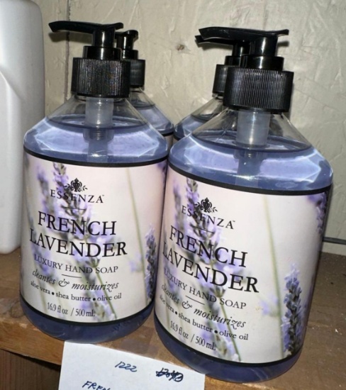 4 New French Lavender Luxury Hand soap