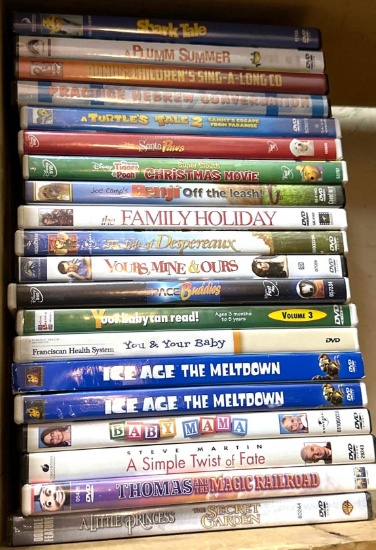 Children/Family DVD Lot