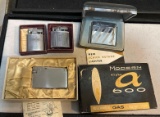 4 Vintage Lighters in Original Boxes