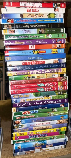 Lot of Child/ Family DVD's