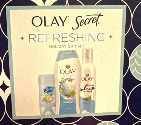 New Olay Secret Personal Care Holiday gift set