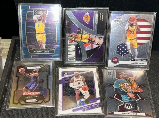Lebron James card Collection