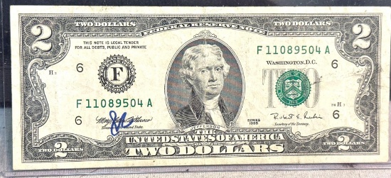 1995 $2 Bill