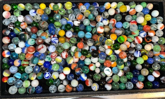 3.5 lbs of Vintage Unsearched Marbles