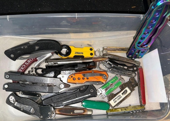 Knife and Multi tool lot