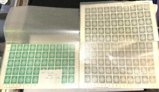 150 Mint German Stamps from 1974