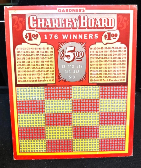 Charley Peg Board Game- New Old Stock about 1950-1976
