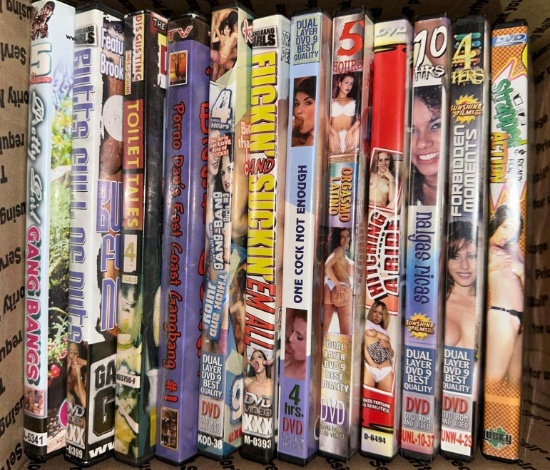 Adult DVD Lot
