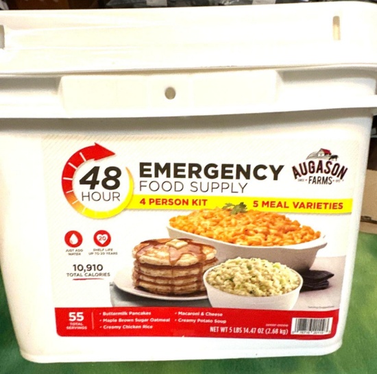 New Augason Farms 48 Hour Emergency Food Supply