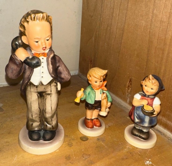 3 Vintage Goebel Hummel Figurines