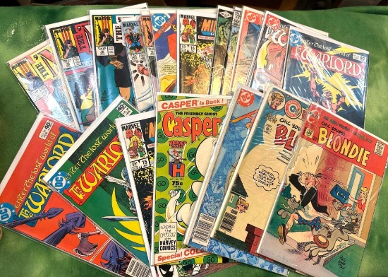 20 Vintage Comic Books