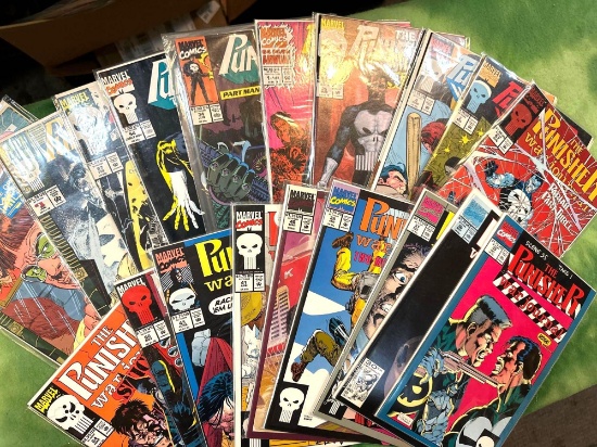 20 Punisher Comic Books