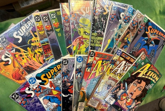 20 Action Comic books