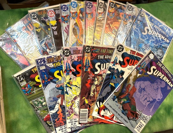 20 Adventures of Superman Comic Books