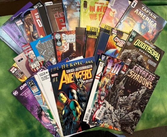 30 Comic Books- All #1 Issue