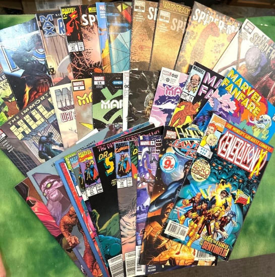 30 Marvel Comic Books