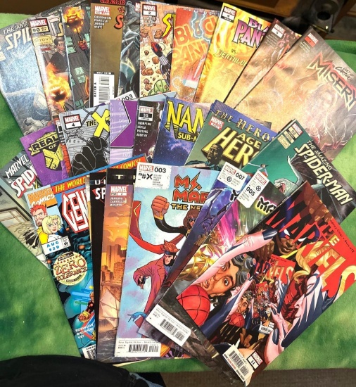 30 Marvel Comic Books
