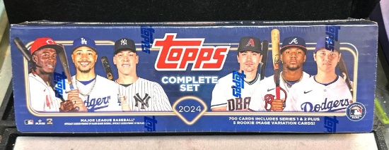 Sealed 2024 Topps Complete Set Baseball Cards