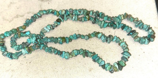 34" Turquoise Necklace