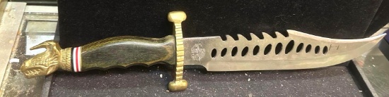 10" Knife with Dragon Head from Pakistan