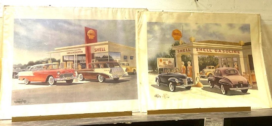 2 Jack Schiot Limited Edition Signed & Numbered Prints from 1991- 26" x 20"